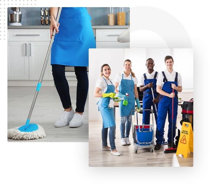 Maids In Action professional cleaning team