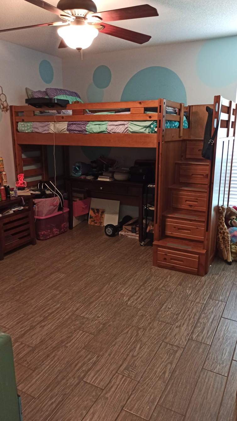 Bedroom deep clean
